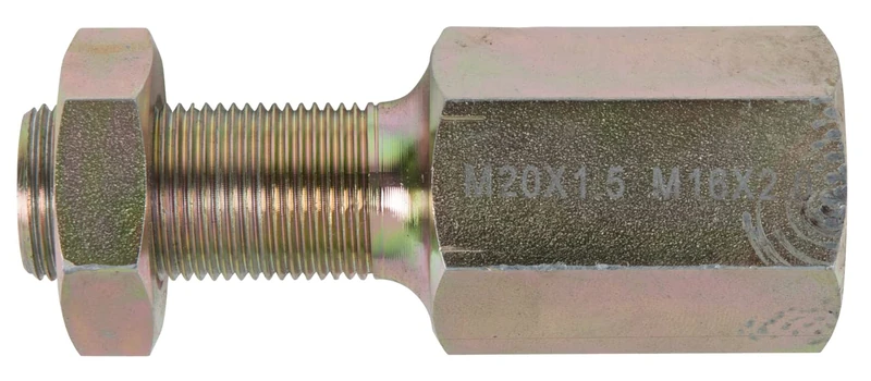 KS Tools 700.1428 Adapter, AG UN 1.1/2 Inch Inner Thread M16 x 2