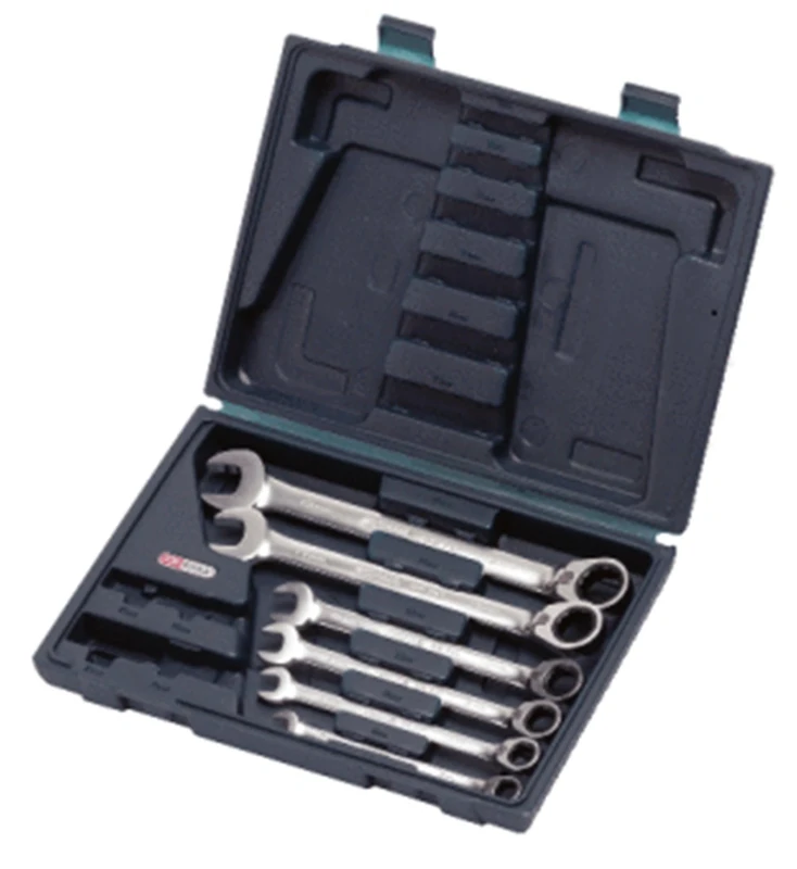 KS Tools 503.4646 8-19mm Gear+ Reversible Comb Spanner Set (6 Pieces)