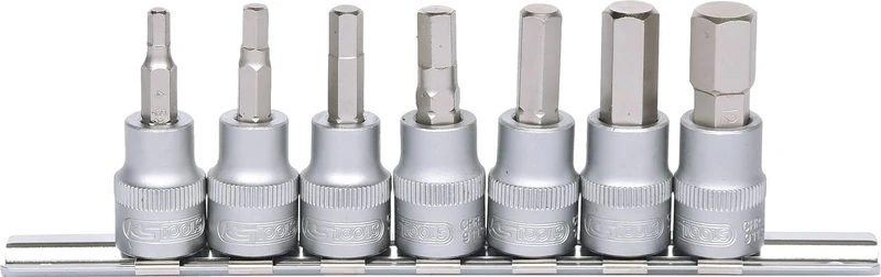 KS Tools 911.3945 3/8-inch Hex Drive Bit Socket Set (7 Pieces)