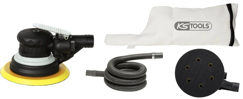 KS Tools 515.3066 Air Orbital Sander with Rapid Removal