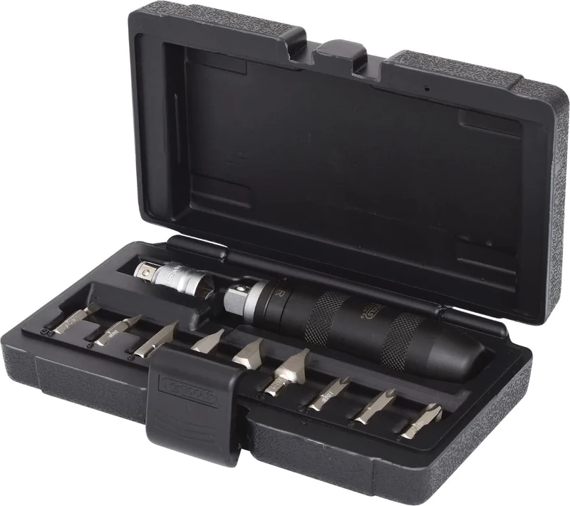 KS Tools 515.1003 Hand Impact Screwdriver Set (11 Pieces) 1/2-inch