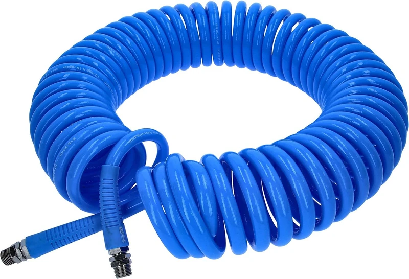 KS Tools 515.3340 Pu Compressed Air Spiral Hose 10mm