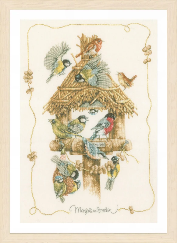 Lanarte Counted Cross Stitch Kit, Cotton, Multicoloured, ca. 37 x 54 cm / 14,8" x 21,6"