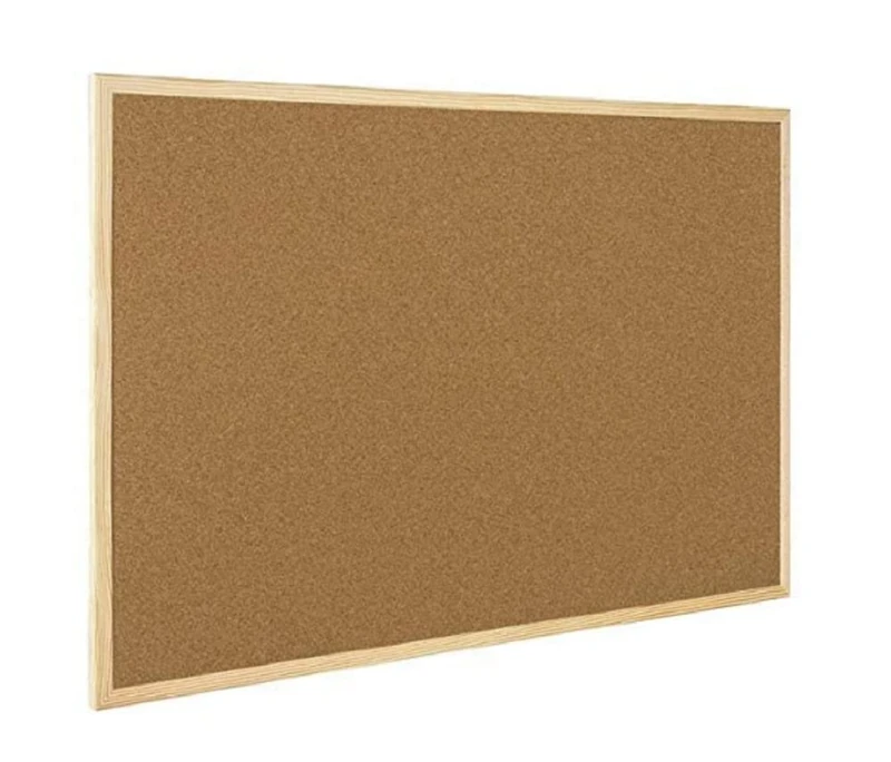 Q-Connect Lightweight Cork Noticeboard - 900 x 1200 mm