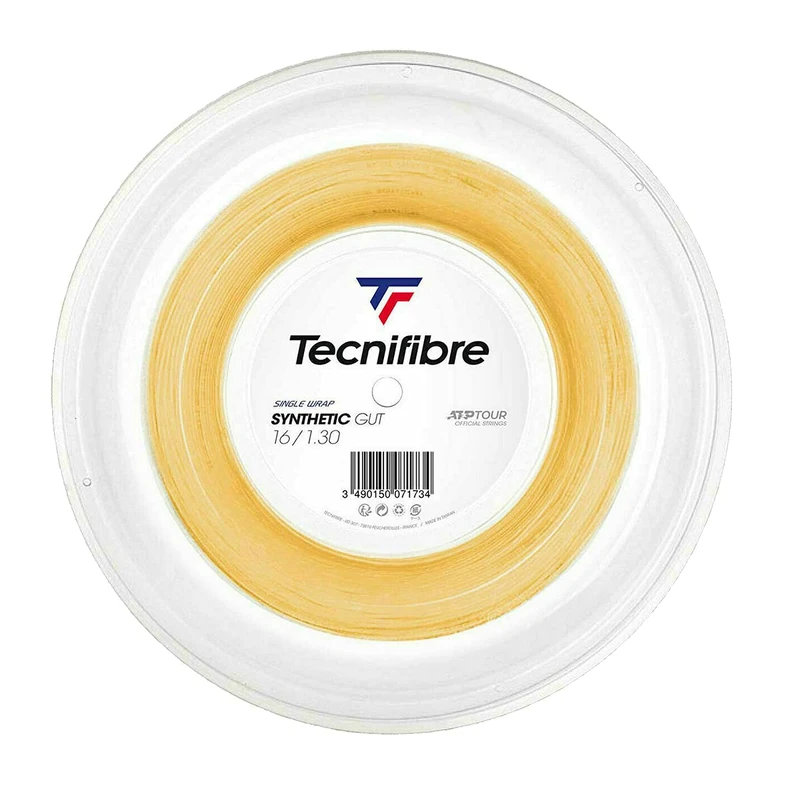 Tecnifibre Synthetic Gut Tennis String Natural 1.30mm - 200m Reel