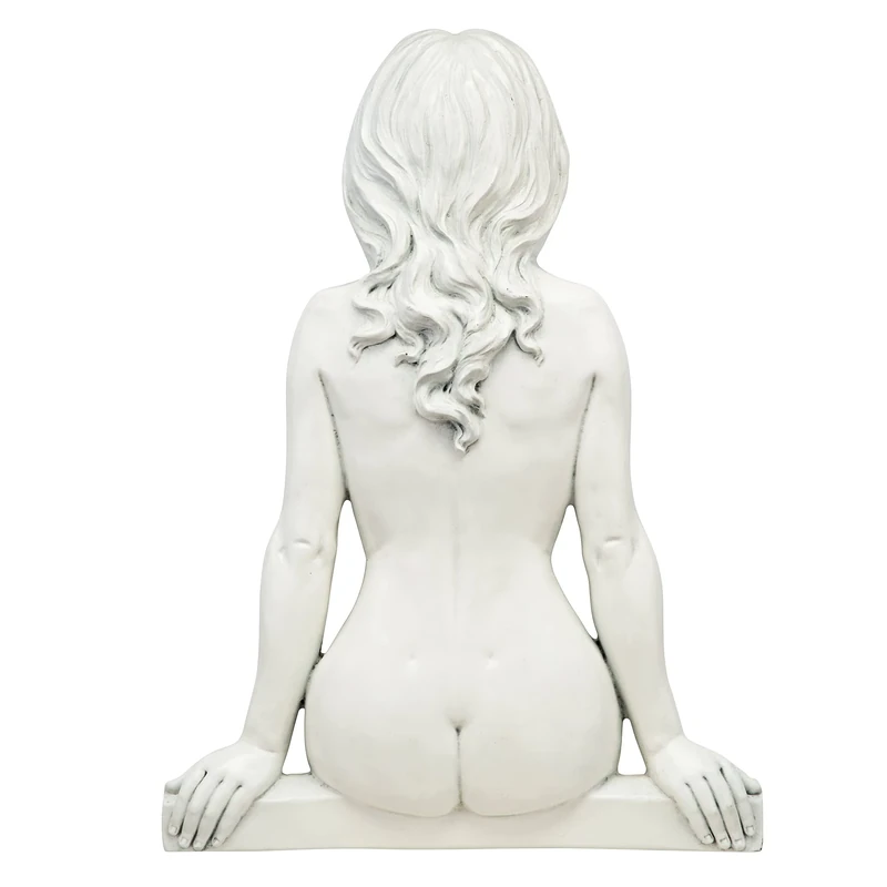 Design Toscano NG34890 Out on a Ledge Wall Sculpture- White