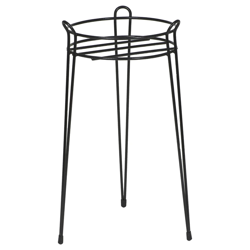 CobraCo S1021B 21-Inch Basic Black Plant Stand S1021-B