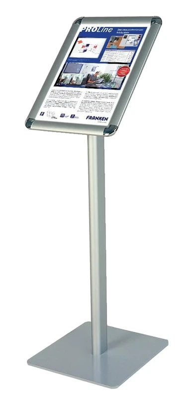 Franken Standard BS0901 Display Stand for Displaying Information DIN A4 Vertical 28 x 80 x 28 cm