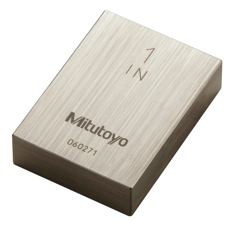 Mitutoyo Steel Rectangular Gage Block Asme Grade 0 1.0 Length