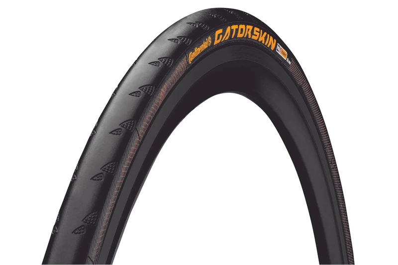 Continental Gatorskin Road Bike Tyres German-Made Natural Rubber Tread and DuraSkin Protection | Durable and Fast Bicycle Tyre | Versatile Training and Commuter Cycle Tyre | 700x25c Tyres