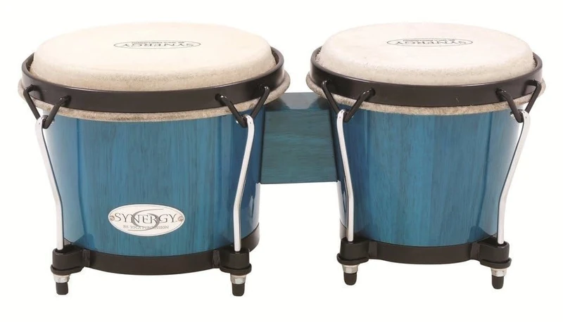 Toca 6-Inch and 6 3/4-Inch Synergy Series Bongo - Bahama Blue