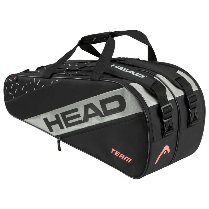 HEAD Team Racquet Bag L, Black/Ceramic