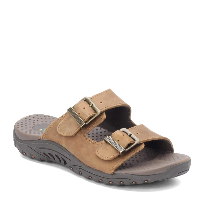 Skechers Women's Reggae-Jammin' Sandal, Desert, 8 UK