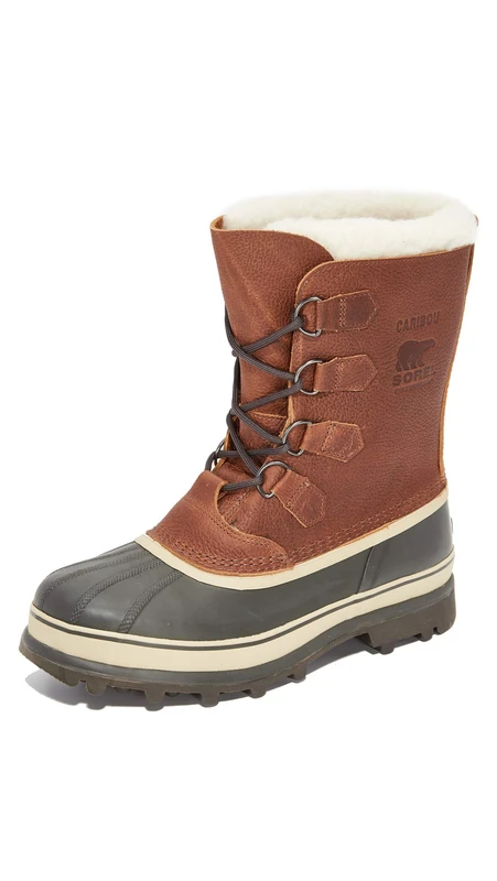 Sorel Men's Caribou Wl Winter Boots, Brown Tobacco, 10 UK