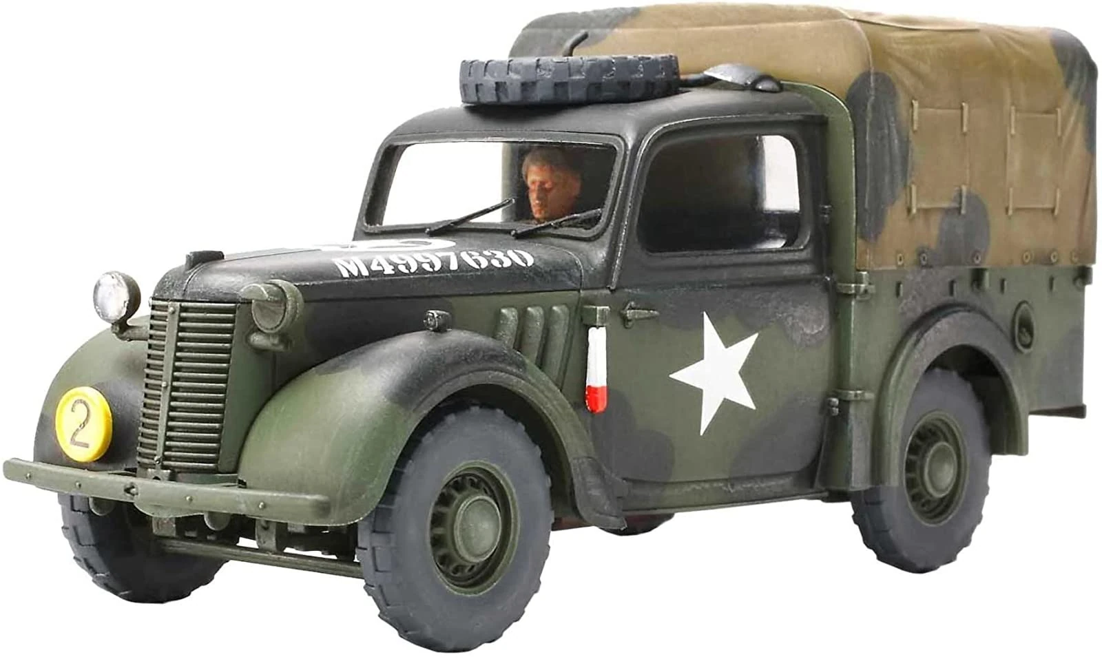 Tamiya 300032562 1:48 WWII British Small Service Vehicle 10PS, Light Grey