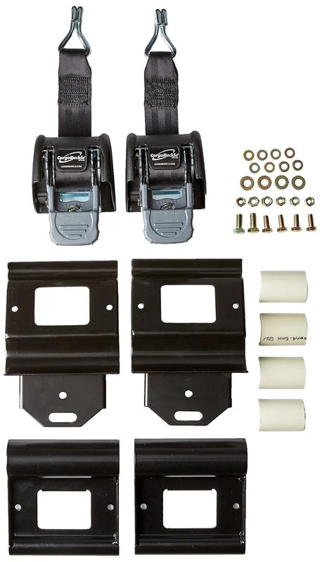 Kargo Master 31490 Tie Down Ratchet Strap - Pair, Black