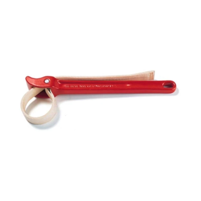 RIDGID 31335 Model 1 Strap Wrench, Ductile Iron, Red, 3 1/2 inch O.D. Capacity