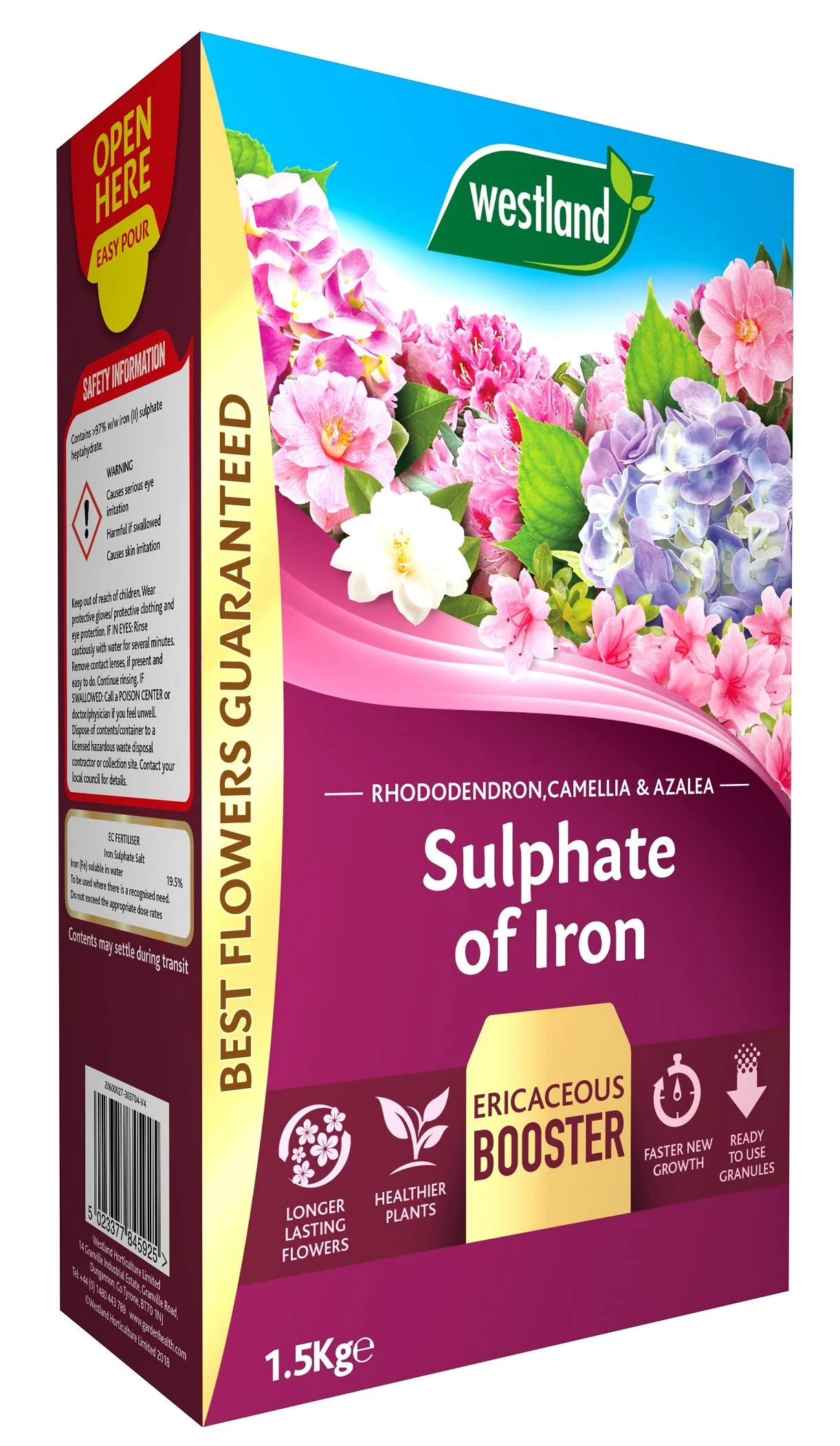 Westland Sulphate of Iron (Plant Food for Ericaceous Plants), 1.5 kg