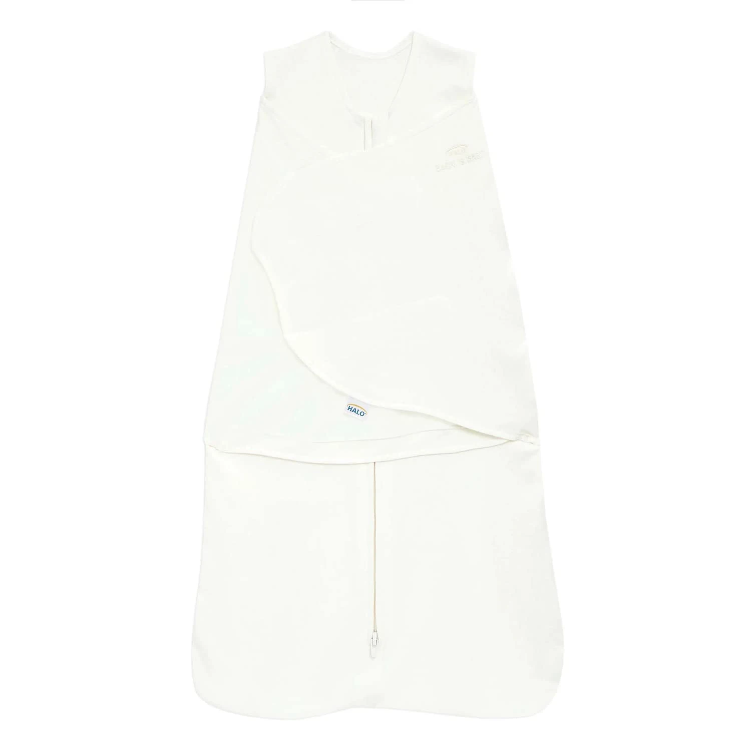 Halo Unisex Baby Sleepsack Swaddle Cotton Sleepsuits Cream 0 - 3 Months