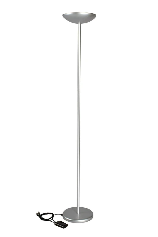 Maul MAULsky Energy-Saving Ceiling Light, Metal, Silver, 184 cm hoch, R7s