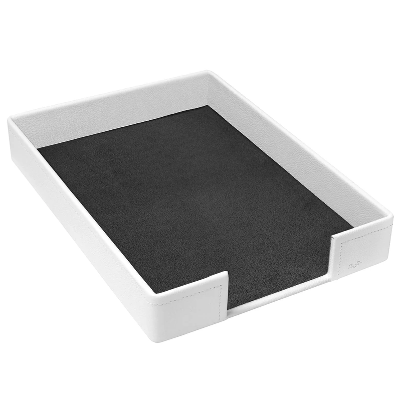Scala 30/14 Letter Tray 30 x 25 x 10.5 cm Leather Black