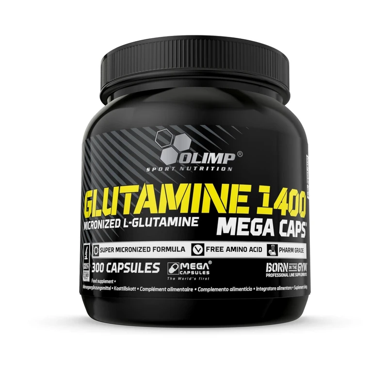 Olimp L-Glutamine 1400 Mega Caps - 300 Capsules - Image 1