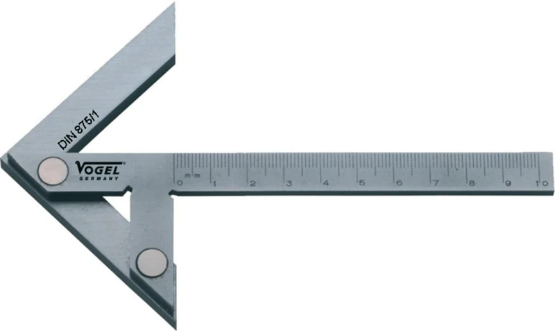 VOGEL 312533 - Escuadra de centrar DIN 875/I - Medidas 200 x 150 mm