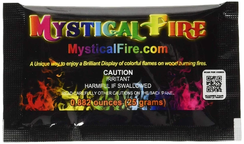 Mystical Fire - Set of 10 Vibrant Flame Colorant Sachets