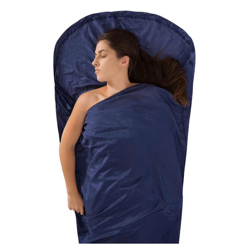 Sea to Summit Silk-Cotton Blend Travel and Sleeping Bag Liner, Mummy (82x36 inches) - Image 1