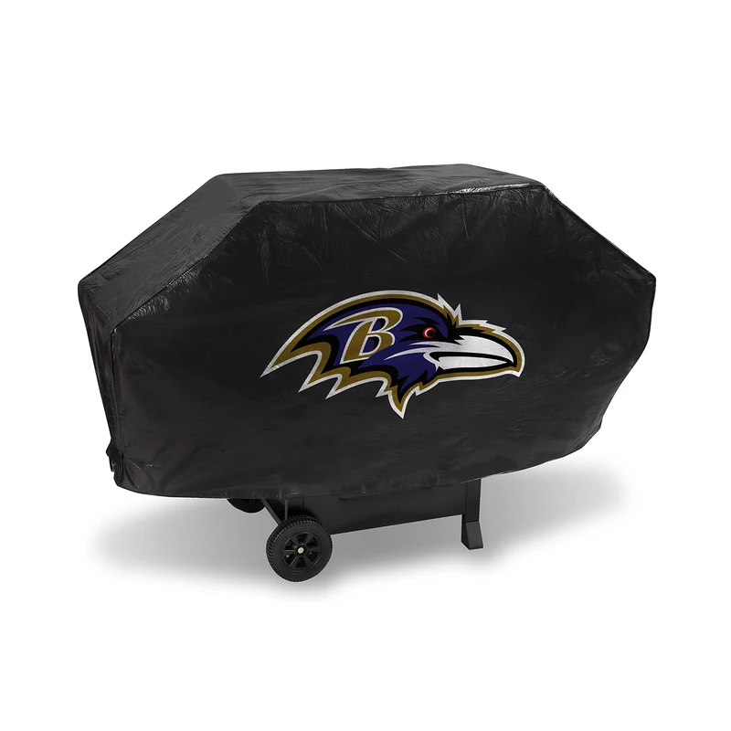 Rico Industries NFL Baltimore Ravens Vinyl Padded Deluxe Grill Cover