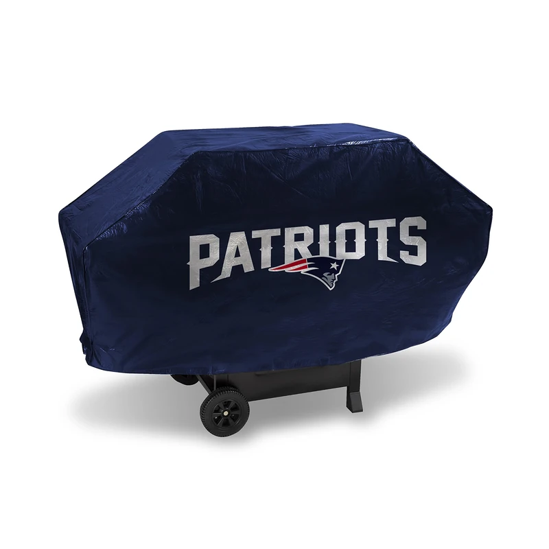 Rico Industries NFL Vinyl Padded Deluxe Grill Cover, New England Patriots