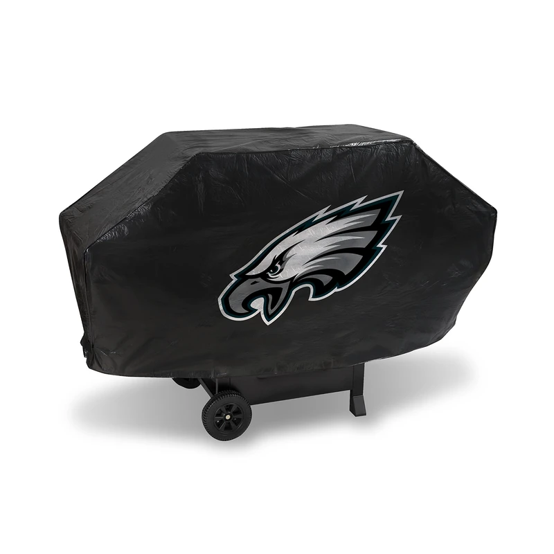 Rico Industries NFL Vinyl Padded Deluxe Grill Cover, Philadelphia Eagles, 68 x 21 x 35-inches