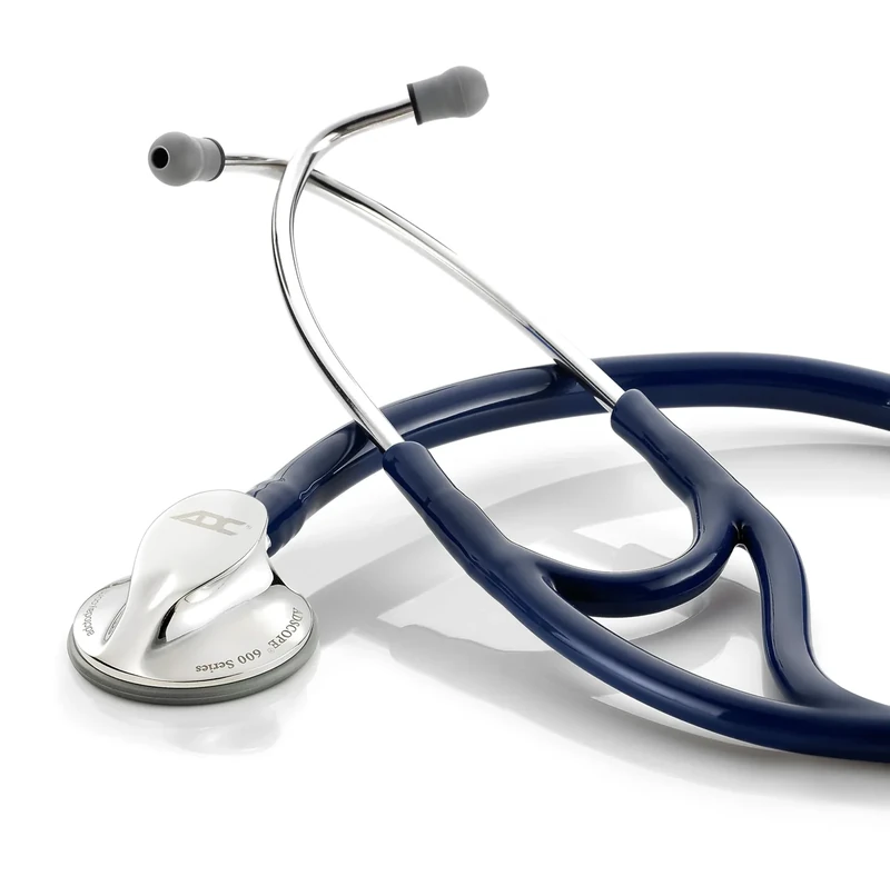 ADC Adscope 600 - Platinum Multifrequency Stethoscope - Navy