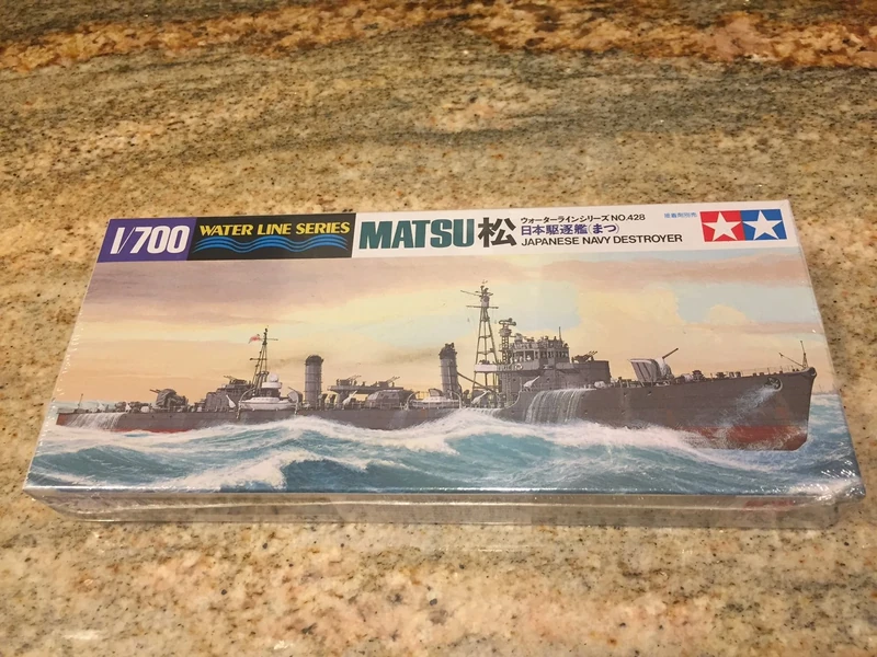 TAMIYA – FLANELLA 31428 – Model Boat Destroyer Matsu