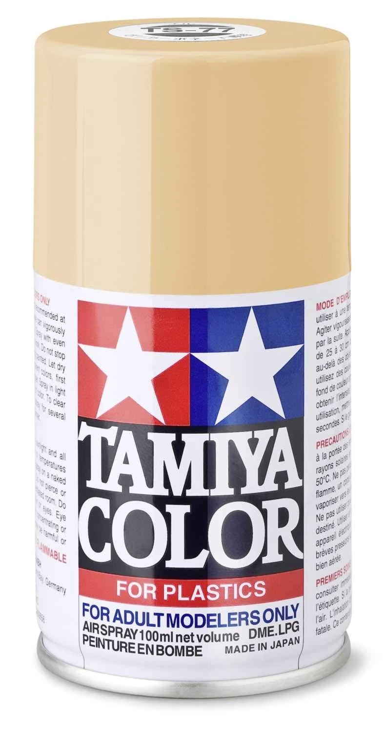 Tamiya 85077 Spray Paint TS-77- Flat Flesh 100 ml
