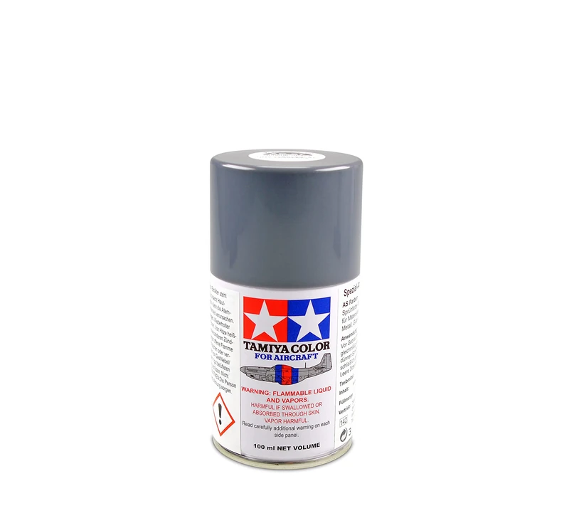 Tamiya AS-27 Gunship Grey 2 - 100ml Spray Can #86527 for Model Kits