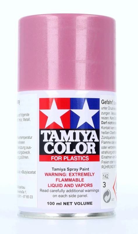 Tamiya TS-59 Pearl Light Red Spray Paint 100ml - Model Finish