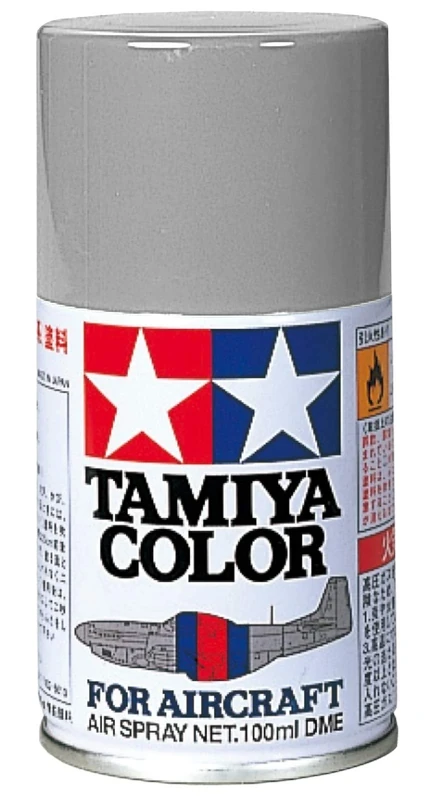 Tamiya AS-12 Bare Metal Silver Spray Paint - 100ml Can #86512