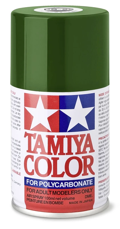 Tamiya PS-22 Polycarbonate Spray Paint 100ml Can Racing Green For Clear PC RC