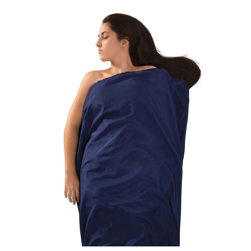 Sea To Summit Premium Rectangular Standard Travel Liner, 73 x 36 Inch , Navy Blue