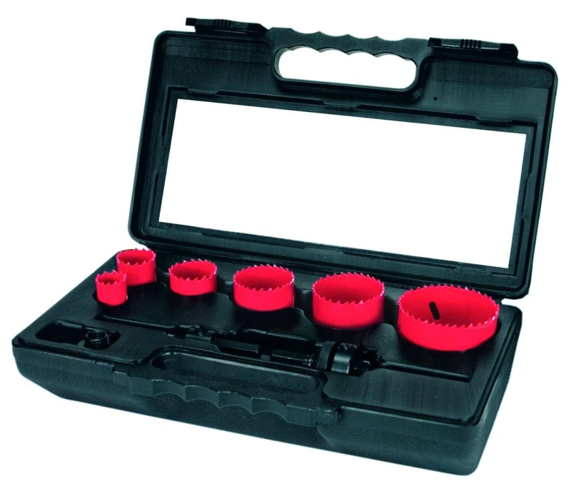 TERRAX A106340 - Juego de Coronas perforadoras - Mantenimiento - Electricidad (8 piezas) - Image 1