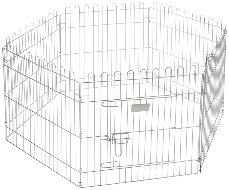 Nobby Puppies Freewheel 6-Sided Paypen for Puppy, 60 cm Dia x 60 cm