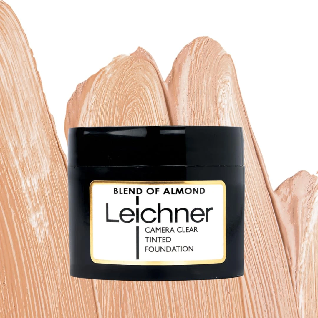 Leichner Camera Clear Tinted Foundation – Almond | 30ml | Professional Full-Coverage & Moisturising Formula