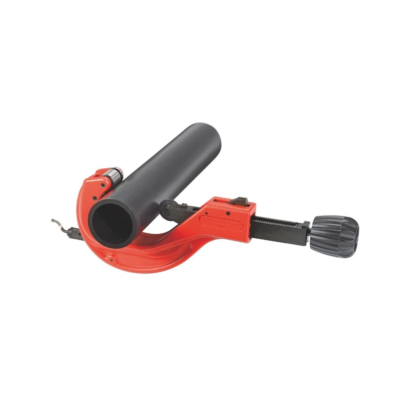 Rothenberger 70032 125 PL Automatic Telescopic Ratchet Pipe Tube Cutter, Red/Black