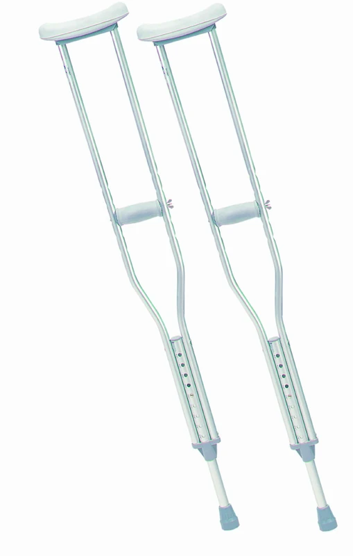 Drive Devilbiss Aluminium Underarm Crutches (Youth 4'6 Inch to 5'2 Inch)