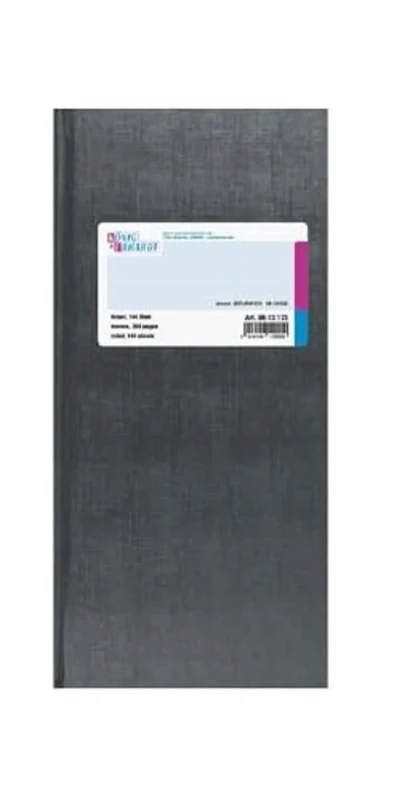 König and Ebhardt König & Ebhardt 8613123 Business Book 13.7 x 29.7 cm with Hard Head, 80 g/m²