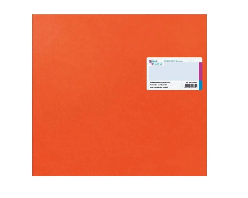 König & Ebhardt 8610540 Business Book/Till Book 40 x 32 cm Finka Cash Book 80 g/m² 28 Sheets Wire Binding