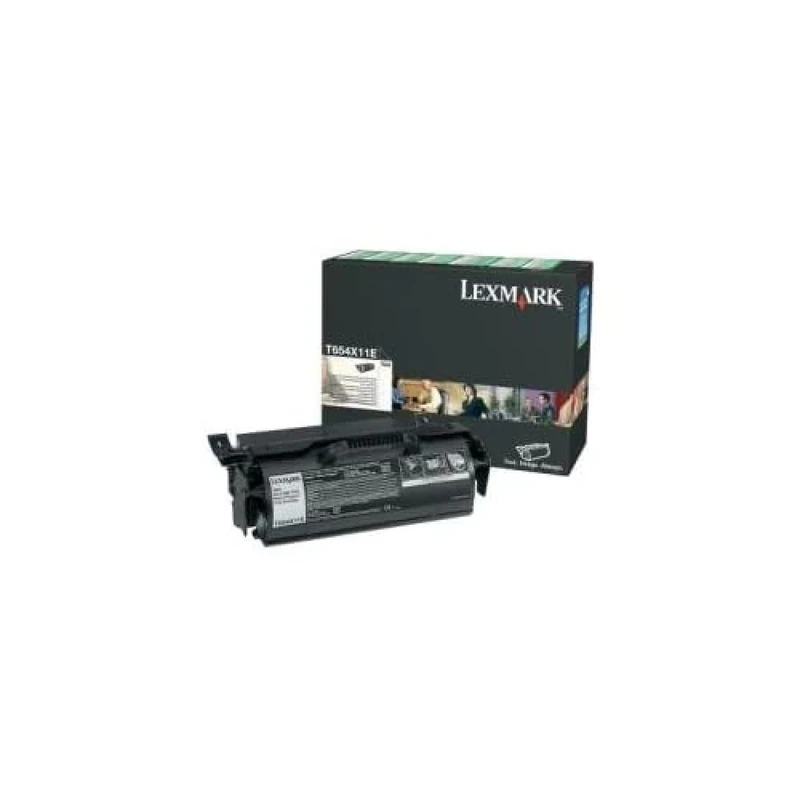 Lexmark T654 series extra high yield return program print cartridge T654X11E - Image 1