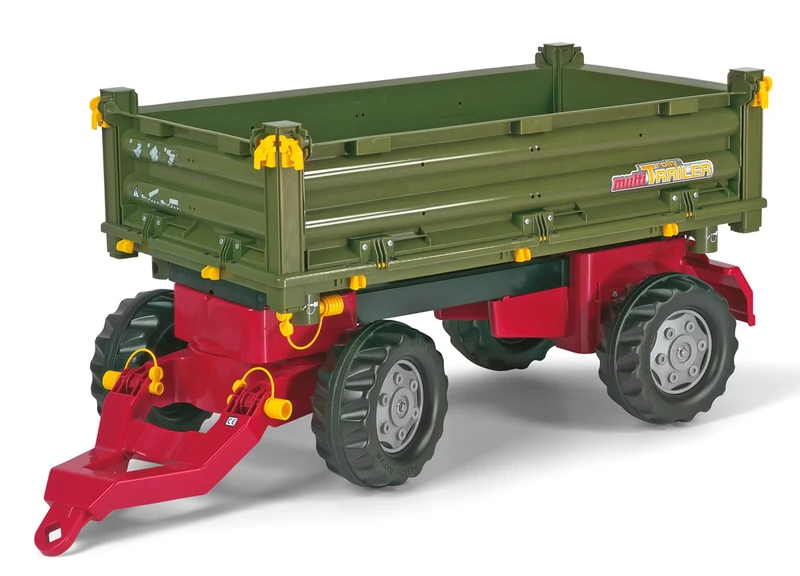 rolly toys | rollyMulti Trailer | Giant Trailer with Twin Axle for Tractors | 125005