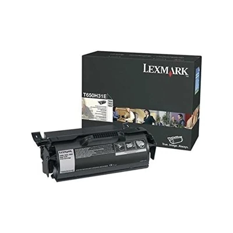 Lexmark T650H31E laser toner cartridge for T65* series-Black